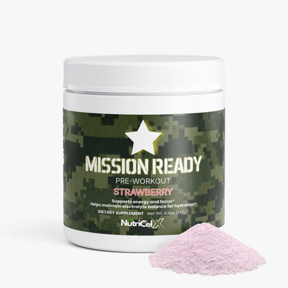 Mission Ready Strawberry Pre-workout