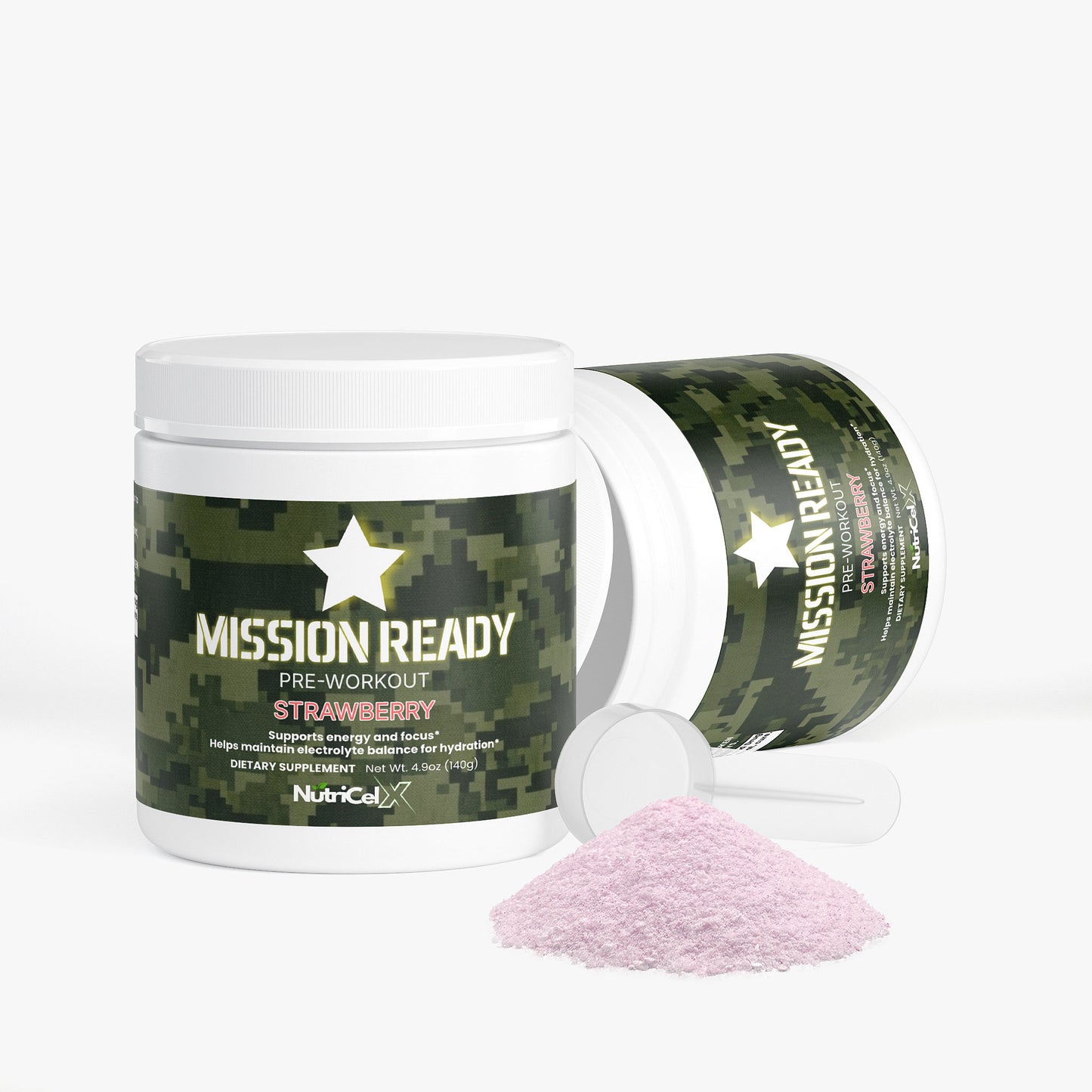 Mission Ready Strawberry Pre-workout