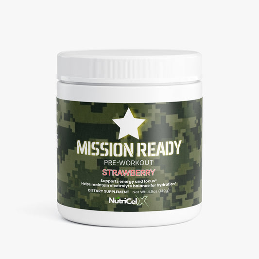 Mission Ready Strawberry Pre-workout