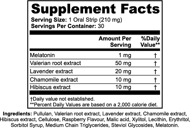 Sleep Strips  NutriCel X